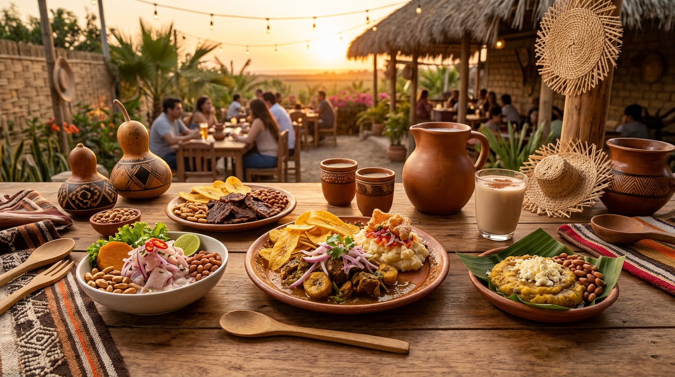 Comida gastronómica típica de Catacaos